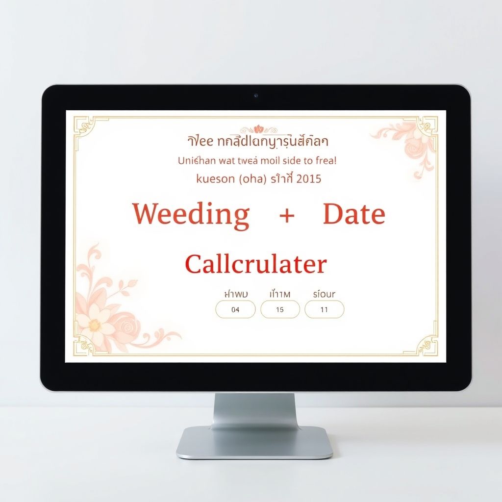 โปรแกรมหาฤกษ์แต่งงาน ฟรี! แม่นยำ